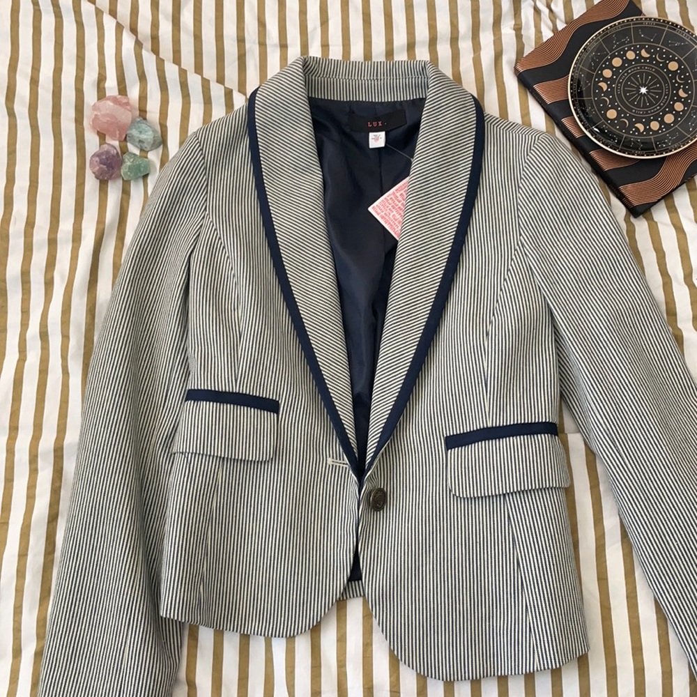 NWT Urban Outfitters Striped Blazer